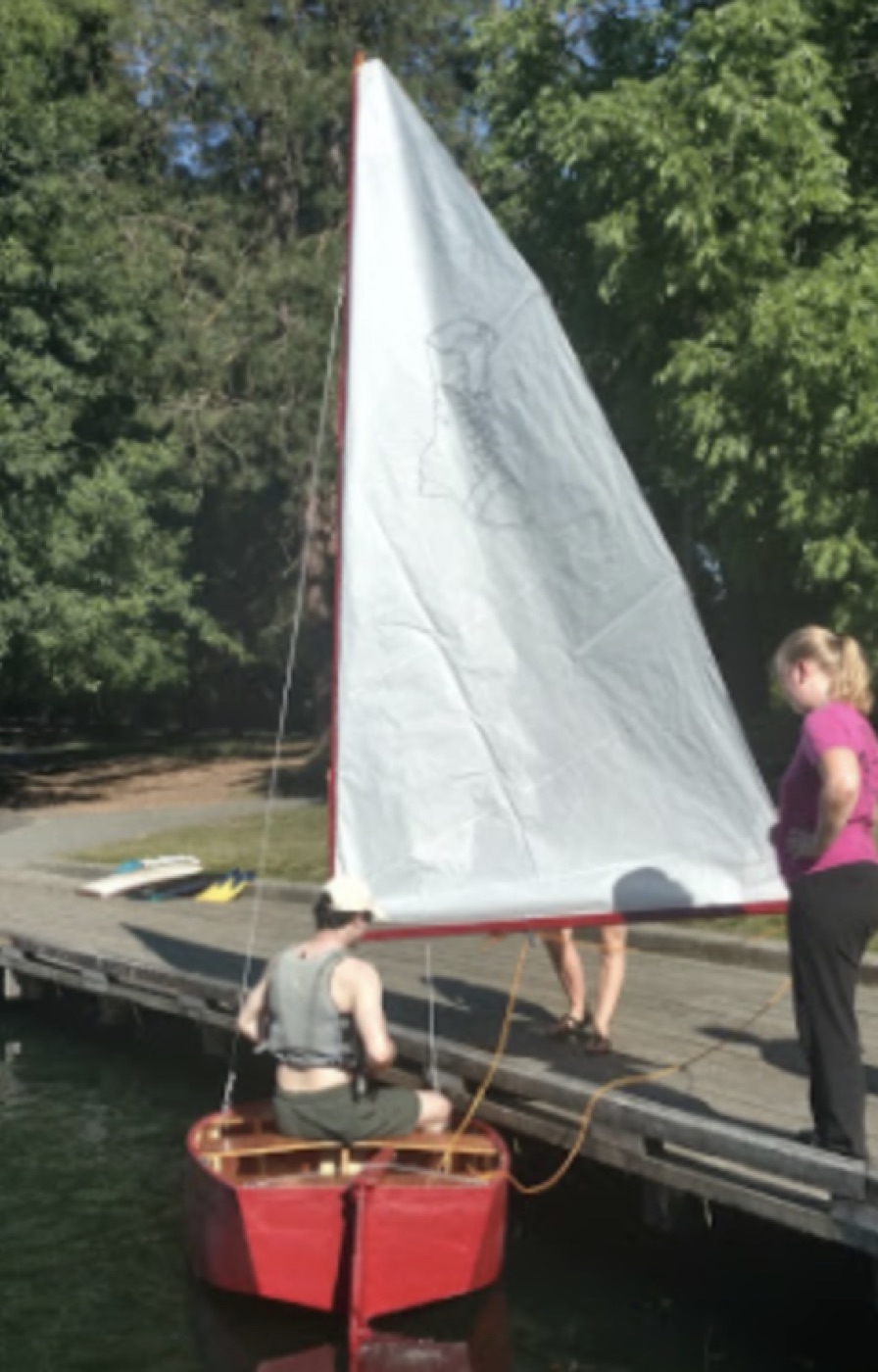 7ft sailing dinghy — image 1 of 6