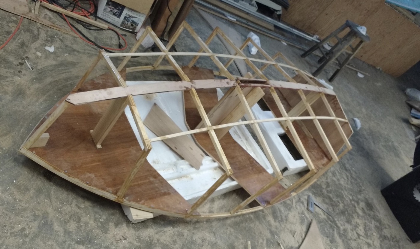7ft sailing dinghy — image 3 of 6