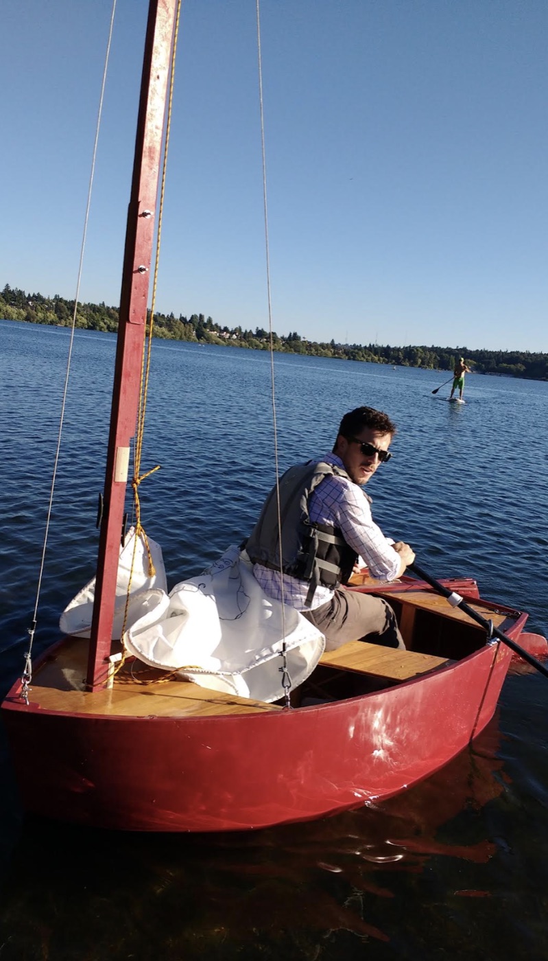 7ft sailing dinghy — image 4 of 6