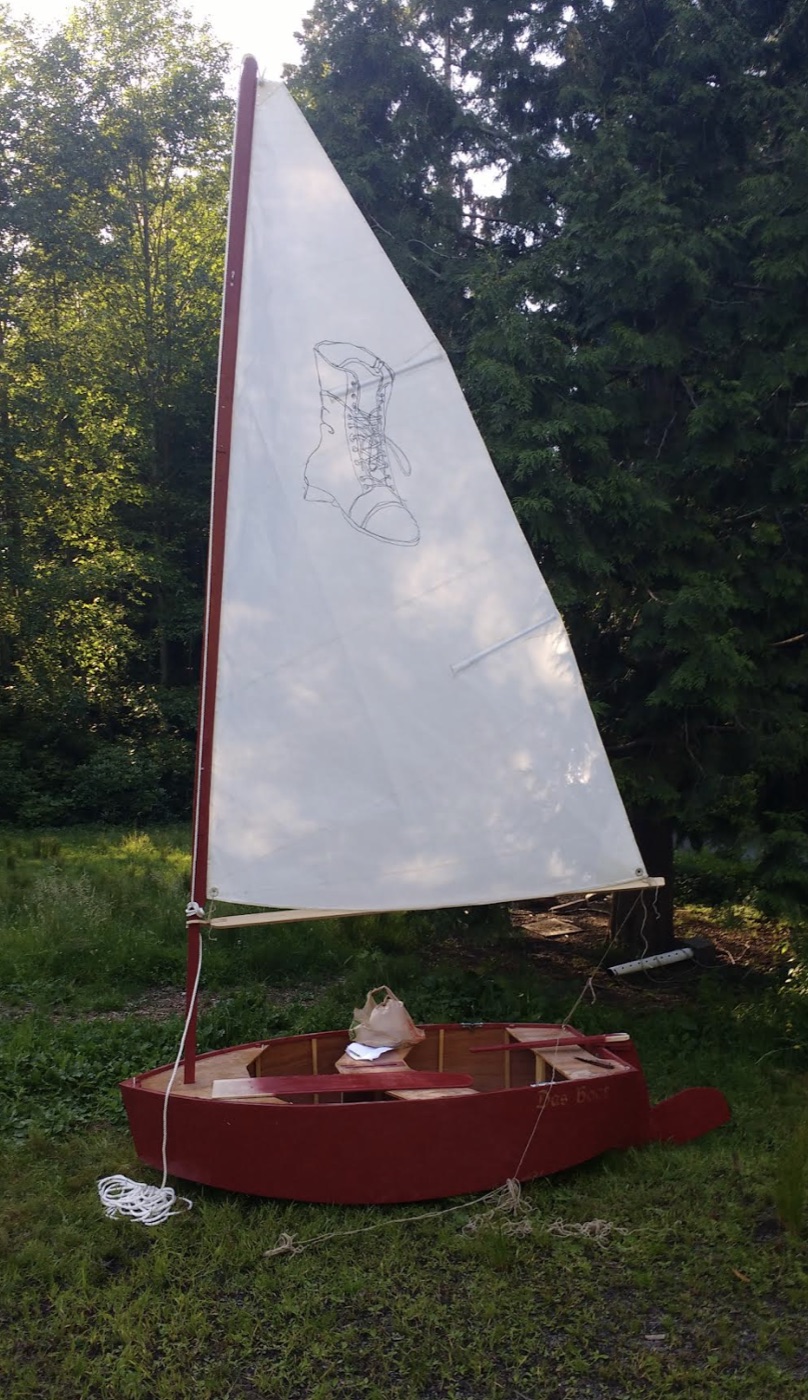7ft sailing dinghy — image 5 of 6